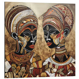 Magnettafel Aufeinander treffen