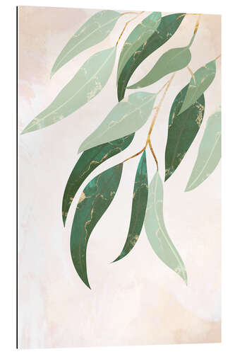 Gallery print Eucalyptus Metallic Leaves