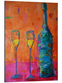 Aluminium print Prosecco