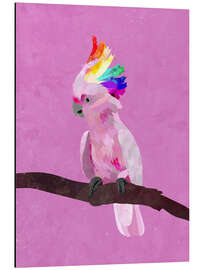 Magnettafel Pink Pride Rainbow Bird