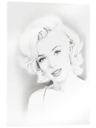 Acrylic print Marilyn Monroe II