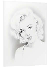 Foam board print Marilyn Monroe II