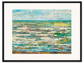 Gerahmter Kunstdruck Das Meer