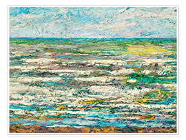 Wall print  The Sea - Jan Toorop