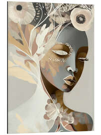 Magnettafel Annabelle, Blumenporträt