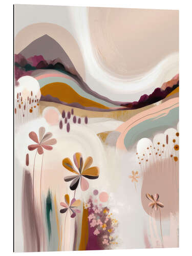 Gallery print Colourful Floral Hills