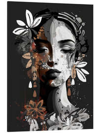 Magnettafel Cedar Claire, Frauenporträt