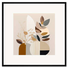 Gerahmter Kunstdruck Nordisches Stillleben