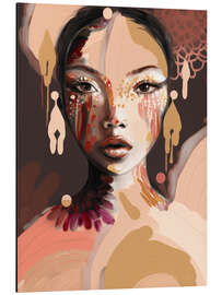 Magnettafel Nara, Frauenporträt