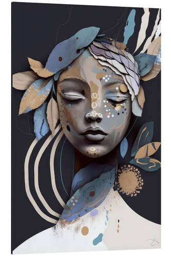 Tableau en aluminium Bluebell, Dreamy Portrait