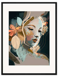 Gerahmter Kunstdruck Verträumte Natur