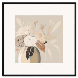 Framed art print Soft and Sweet Flowers