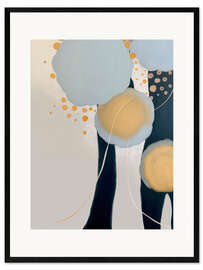Stampa artistica con cornice Bohemian Rainy Days