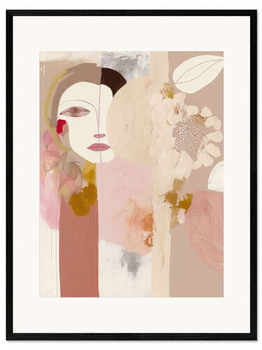 Framed art print Abstract Gem