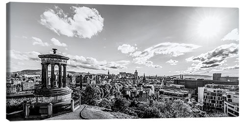 Leinwandbild Calton Hill in Edinburgh - Schottland