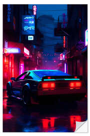 Wall sticker Cyberpunk Car I