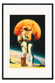 Gerahmter Kunstdruck Intergalactic Love