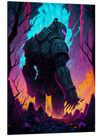 Magnettafel Giant Robot