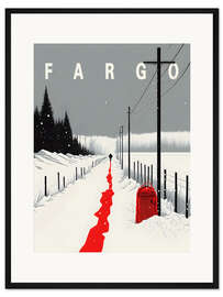 Gerahmter Kunstdruck Fargo - The Usher designs