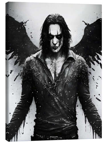 Canvas print The Crow