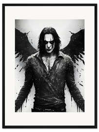 Gerahmter Kunstdruck Die Krähe