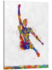 Magnettafel Weitsprung