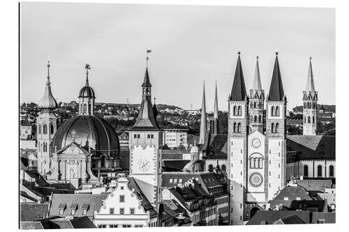 Gallery Print Altstadt von Würzburg in Franken