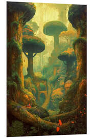 Foam board print Fantasy Land II