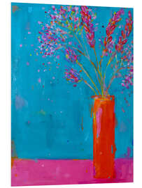 Quadro em PVC Pink Flowers