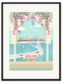 Gerahmter Kunstdruck Mumbai Love