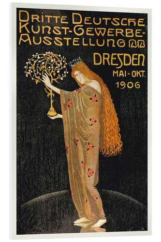 Acrylic print Third German Arts & Crafts Exhibition, 1906