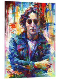 Foam board print John Lennon