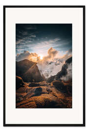 Gerahmter Kunstdruck Pico do Arieiro, Portugal