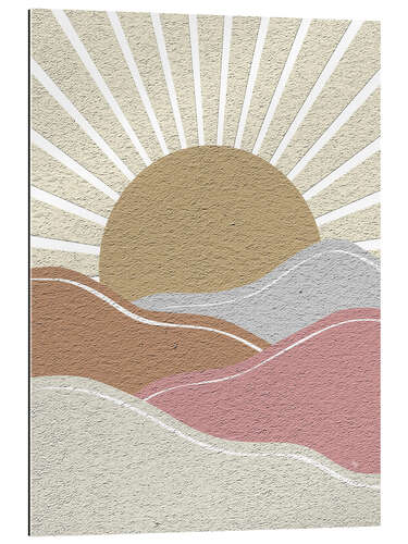 Gallery print Sunset in Pastel