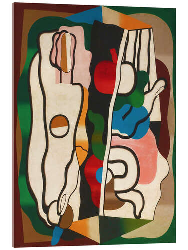 Obraz na szkle akrylowym Eve, Abstract Female Nude