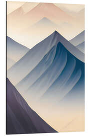 Magnettafel Japandi Berge