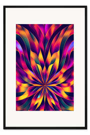 Gerahmter Kunstdruck Astral Composirion
