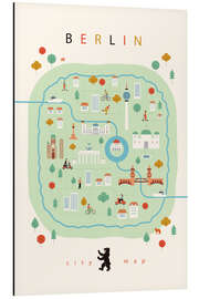 Magnettafel Berlin City Map