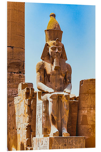 PVC-taulu Ramses Statue in Luxor Temple, Egypt