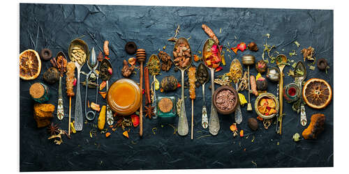 PVC print Potpourri of Herbs and Spices