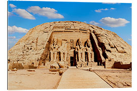 Gallery Print Haupteingangs des Tempels Abu Simbel, Ägypten