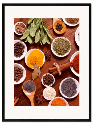 Framed art print Spices III