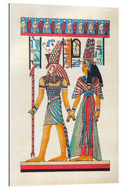 Gallery print Horus With Nefertari