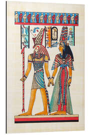 Magnettafel Horus mit Nefertari