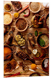 Foam board print Spices I