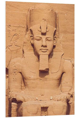 Quadro em PVC Ramses II, Pharaoh's Tomb in Abu Simbel, Egypt