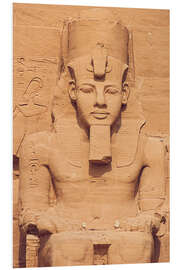 PVC-taulu Ramses II, Pharaoh's Tomb in Abu Simbel, Egypt