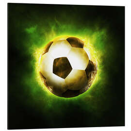 Magnettafel Magischer Fußball