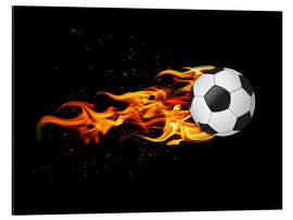 Magnettafel Feuerball