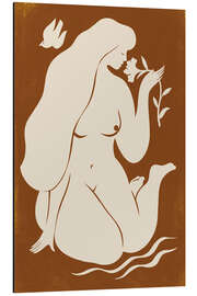 Magnettafel Woman in Nature II